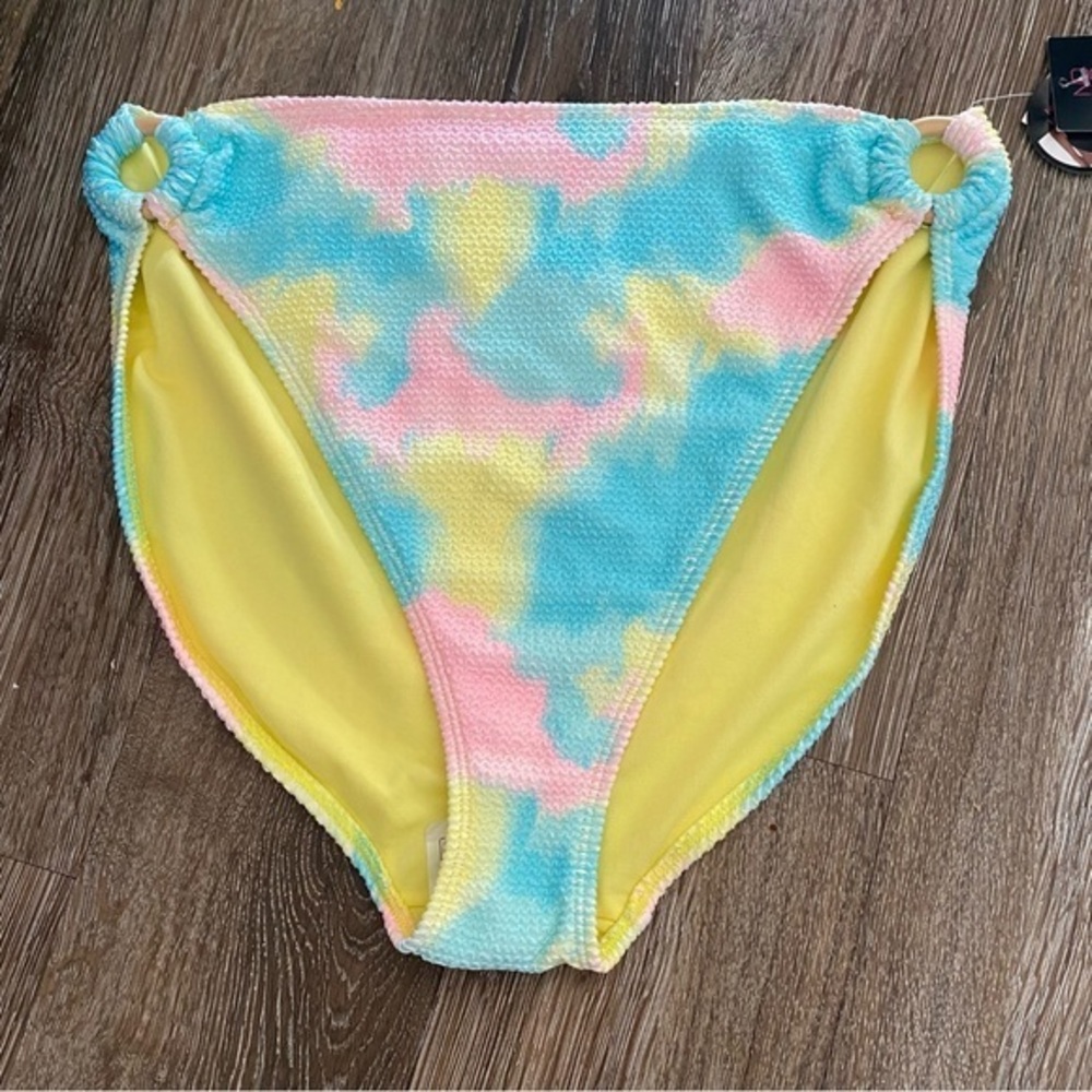 No‎ Boundaries Swim Suit Junior Size XL 15-17 High Leg High Waist New Wit…